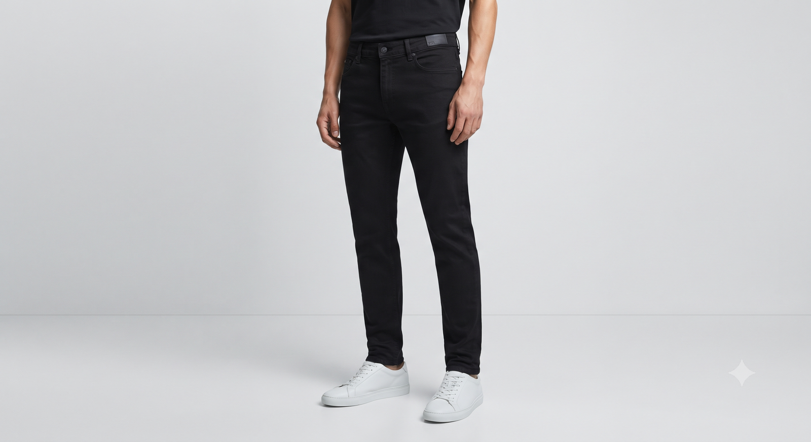 Zara Men's Black Jeans